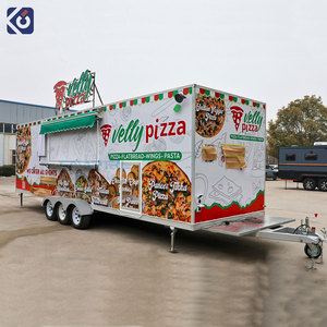 Camion <span class=keywords><strong>de</strong></span> restauration rapide <span class=keywords><strong>de</strong></span> haute qualité, mobile, pour glaces, pizzas, barbecue, hot-dogs, avec cuisine complète et bar conteneurisé - Product Image 6