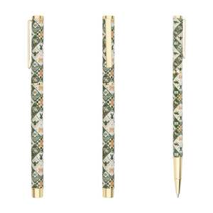 Stylos à bille métalliques personnalisés à motifs imprimés, populaires et très vendus, stylos à bille à roulement, cadeau, logo personnalisé - Product Image 3