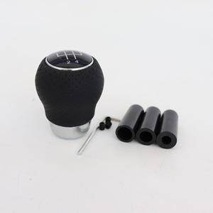 Car Gear <b>Knob</b> Leather Ergonomic 5 Speed Manual <b>Shift</b> <b>Knob</b> For Various Vehicle Models - Product Image 5