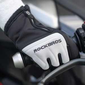 Luvas de Inverno ROCKBROS para Clima Frio ao Ar Livre, Luvas de Inverno Personalizadas com Logo, Luvas Antiderrapantes para Ciclismo - Product Image 4