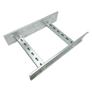 Plateau porte-câbles de type échelle en acier pour extérieur, galvanisé à chaud - Product Image 1