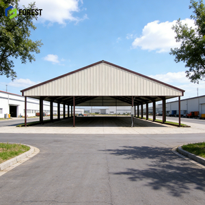 โรงงานโครงเหล็กสำเร็จรูปขนาด 150x200x25 เมตร สำหรับที่พักพิงชั่วคราว  ประสิทธิภาพสูง จุดกระจายสินค้าขนาดใหญ่ เชื่อถือได้ ทั้งขนาดเล็กและขนาดใหญ่ - Product Image 1