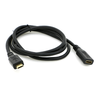 Hochwertiges Multifunktionales Angepasstes OTG USB 3.1 Schnelllade USB-C Daten Typ-C Stecker auf Buchse Verlängerungskabel aus Shenzhen