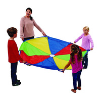 Individuelles Spielgerät Regenbogen-Fallschirm Kinder-Fallschirmspielzeug für Grundschule Sportunterricht Garten