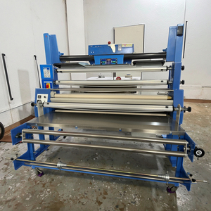 Gwin 1.6m Hướng dẫn sử dụng truyền nhiệt Máy ép CuộN để cuộn Con lăn thăng hoa với vải cờ in bảng Điều kiện Mới - Product Image 3