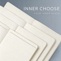 Carnet en cuir personnalisé avec logo en relief, couverture rigide imperméable en PU, avec bande élastique, pour les affaires