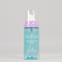 Bouteille en plastique de pulvérisation de brume fine pour animaux de compagnie de haute qualité pour les solutions de nettoyage Mini bouteille de pulvérisation de distributeur fin de cheveux pour bouteille cosmétique