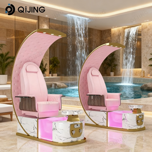 Luxuriöser Professioneller Pediküre- und Maniküre-Stuhl für Fuß-Spa, Nagelstudio-Paket mit Nageltisch für Pediküre-Nagelsalons - Product Image 4