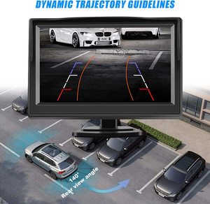 Caméra de recul pour voiture avec lignes de guidage dynamiques, caméra de recul analogique CVBS, objectif fisheye réglable, <span class=keywords><strong>vision</strong></span> nocturne IR - Product Image 4