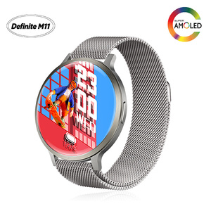 Reloj Inteligente Definite M11-90 Ultra Delgado con Bluetooth, Pantalla AMOLED de 1.75'', Cuerpo Delgado de 9.9mm, Resistente al Agua IP67, Diseño Metálico Plateado, Batería de 400mAh - Product Image 2