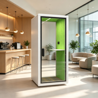 Cabine insonorisée modulaire pour hôtels et centres commerciaux – Bureau préfabriqué à installation rapide et pods d'intimité