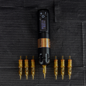 Ambition Glory 20 piezas desechables esterilizadas seguridad profesional RL delineador redondo Shader agujas <span class=keywords><strong>de</strong></span> <span class=keywords><strong>tatuaje</strong></span> RM cartuchos Magnum curvos - Product Image 5