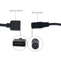 Bande LED pour application de contrôle à distance, 4 broches, RGB, 5-24V, 1600 millions de couleurs, variateur de lumière, contrôleur mini lumière 3 canaux, 6A, 144W, 20M