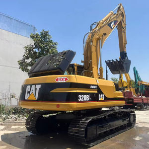 Excavatrice Caterpillar 320BL d'occasion de haute qualité, 22 tonnes, économique, avec moteur, boîte de vitesses, pompe et roulement Kawasaki - Product Image 1