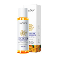 Tonique Apaisant et Hydratant au Calendula 130ml Formule Contrôle du Sébum pour Peaux Grasses Rafraîchissant et Affinant les Pores
