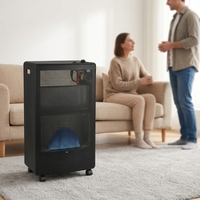 Chauffage infrarouge au propane naturel, brûleur en céramique, haute puissance, chauffage rapide, protection contre le basculement ODS, thermostat réglable, protection contre la surchauffe