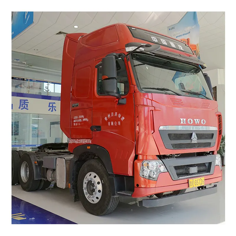 Китай, сверхмощный грузовик, 336hp, б/у SINOTRUK HOWO, прицеп, Головной Грузовик, тягач