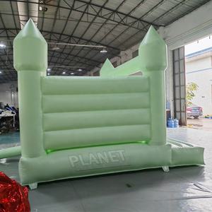 ที่กําหนดเองที่ทันสมัยพรรคให้เช่าพาสเทลสีเขียวตีกลับ<span class=keywords><strong>บ้าน</strong></span>เด้ง 13x13 บานเซอ<span class=keywords><strong>ร์</strong></span>พองสําหรับขาย - Product Image 5