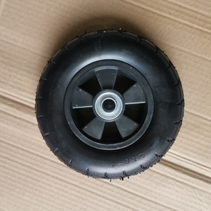 ล้อยางตัน 2.50-4 แกนกลวง ล้ออุตสาหกรรม ทำงานเงียบ ล้อกันลื่น - Product Image 2