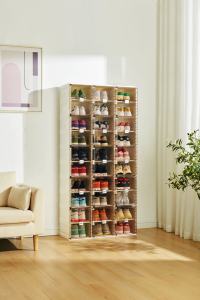 Boîte en carton pour chaussures <span class=keywords><strong>ugg</strong></span> portables mobiles fournies en usine Coffre de rangement pour chaussures Sneaker Boîte d'emballage transparente pour chaussures - Product Image 2