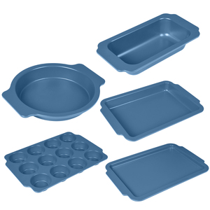 แม่พิมพ์เค้ก คาร์บอนสตีลเคลือบสารกันติด อุปกรณ์อบขนม ถาดอบขนมปัง บราวนี่ คัพเค้ก มัฟฟิน สำหรับใช้ในครัวเรือน - Product Image 6