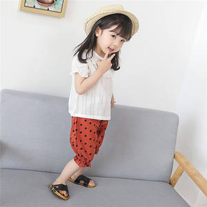 Pantalones Harem Estampados de Bangladesh para Niños y Camisetas Deportivas Lisas al por Mayor en Los Ángeles - Product Image 6