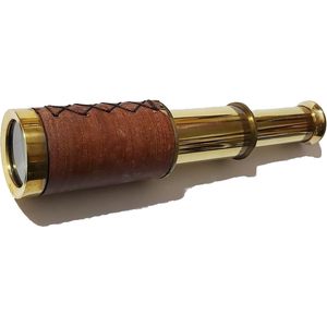 Télescope à main en laiton 6 \ "Pirate Spyglass Marine nautique à collectionner pour la navigation pour l'espionnage et l'observation - Product Image 1