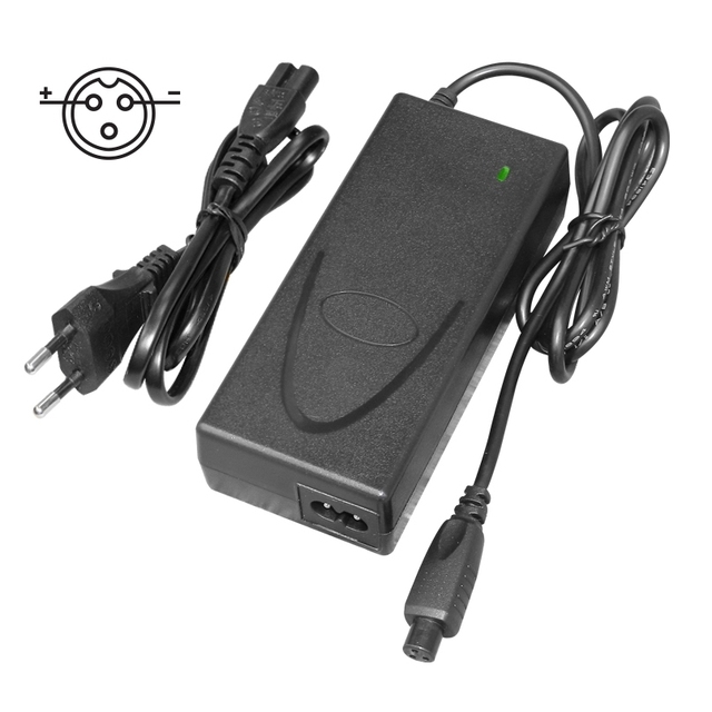 Alcapower AP42V2 48V 2A 84W 100-240V Plug-In Battery Charger for Scooter & Hoverboard