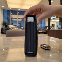 Carpeta de documentos de coche de cuero PU OEM, regalo para propietario de coche, registro de vehículo, bolsa de seguro, estuche, Manual de usuario de coche, soporte para documentos