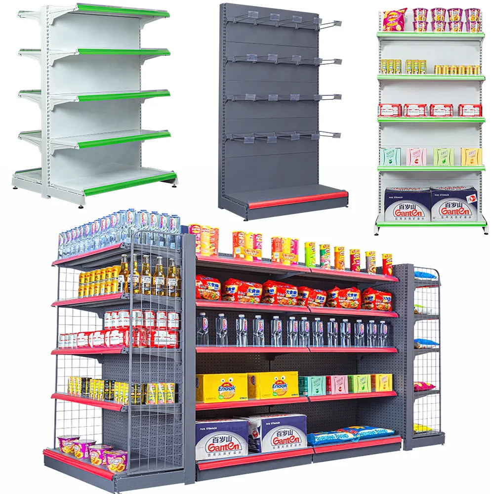 Equipamento Da Loja De supermercado + Rack de Prateleiras de Exposição Da Loja de Varejo Prateleira Prateleiras de Loja de Marketing
