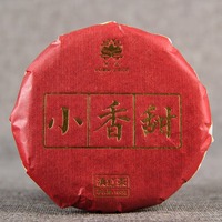 Gâteau de thé rouge sucré de petite taille séché au soleil, issu d'un arbre ancien de haute montagne du Yunnan