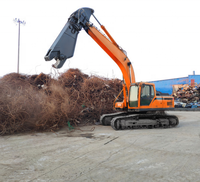 Cisaille hydraulique populaire 3DX pour excavatrice avec moteur et engrenage pour démolition pour excavatrices de 1 à 50 tonnes
