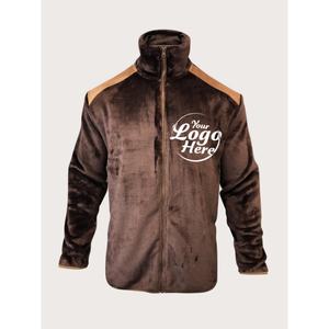 Plus Size Men's <b>Patchwork</b> Street Style Contrast Color Stand Collar <b>Jacket</b> for Spring Fall Winter - Product Image 1