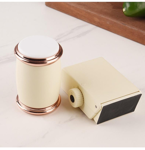 Aiguiseur de couteaux de cuisine à roulettes réglable en acier magnétique avec coffret cadeau en bois – Pack promotionnel - Product Image 4