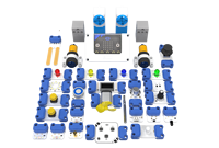 Kit Robotique Éducatif DIY Programmable Robot Modèle Jouet avec PE Brique Style pour Construction Thème Boîte Emballée Ensembles