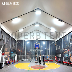 Superbe Tente de Toit pour Terrain de Basketball 2000-3000 mm, Imperméable, Double Couche PVC, Quatre Saisons, Type Extensible Personnalisé - Product Image 4