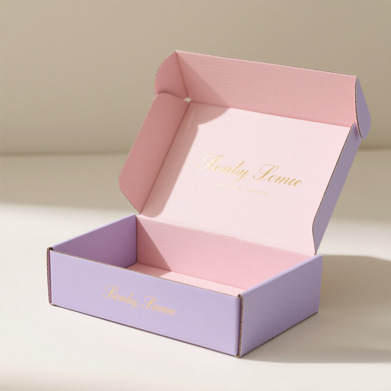 Packaging Box Manufacturer Custom Printed Pink