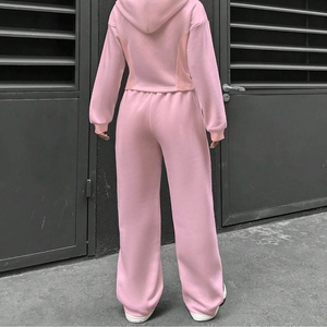 Women's Hooded Cardigan and Pants Casual Sportswear 2-Piece Set Fashion - Product Image 6