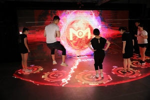 Trò chơi nhóm, trò chơi tương tác LED, tương tác trên tường và sàn, thể thao vui nhộn, Bài tập thể dục - Product Image 6