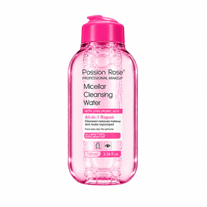 Eau micellaire démaquillante douce à l'acide hyaluronique pour peaux sensibles, sans parfum, tout-en-un pour le visage, les yeux et les lèvres, 100 ml - Product Image 4