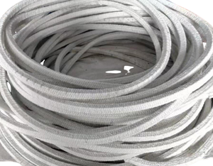 ลวดเสริมเหล็กกล้าไร้สนิม 5 มม. เชือกไฟเบอร์เซรามิก ทรงกลม ทรงสี่เหลี่ยม ทนความร้อนสูง ซีลปิดผนึก ป้องกันไฟไหม้ - Product Image 2