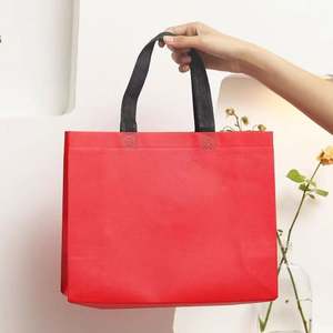 Fashionable Customized <b>Foldable</b> Non-woven Fabric Handbags, <b>Shopping</b> <b>Bags</b> and Souvenirs - Product Image 4