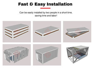 Fabricación de Aulas Modulares Prefabricadas Personalizables <span class=keywords><strong>en</strong></span> <span class=keywords><strong>Los</strong></span> Ángeles, Estilo Americano, <span class=keywords><strong>en</strong></span> Contenedor Desmontable - Product Image 5