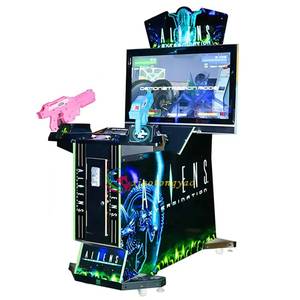 Xty S1898 Xty S1898 42inch Led Shooting Video Arcade Children's Coin-operated Gun Crane <b>Game</b> <b>Machine</b> Xiaotongyao Xty S1898 Dual - Product Image 4