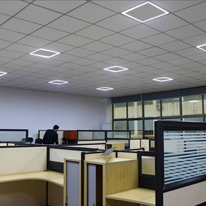 Marco de aluminio para techo de oficina, <span class=keywords><strong>Panel</strong></span> de luz <span class=keywords><strong>LED</strong></span> plano, 600x600mm, 3000k, 4000K, 6000k, 48W - Product Image 3