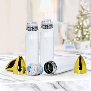 Sublimation 1000Ml Bullet-Shaped Vacuum Stainless Steel <b>Large</b> Capacity Portable Thermal <b>Cup</b> Car <b>Cup</b> Water Bottle Flask - Product Image 2