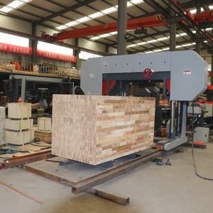 Tourneur de bûches hydraulique automatique robuste, scie à bois horizontale à bande - Product Image 2