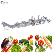 Ligne de lavage de légumes et de fruits, machine de nettoyage et de séchage des fruits et légumes, tomates, pommes de terre, carottes, gingembre, igname, mangue
