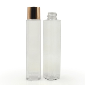 Wholesale Custom Transparent <b>Plastic</b> Cosmetic <b>Bottle</b> <b>Empty</b> Toner Lotion Container for Makeup Remover and Skin Care Serum - Product Image 3
