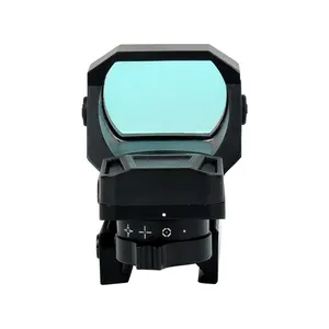 SYQT红点瞄准镜HD101AJ 4十字线型可调按钮控制1X狩猎瞄准镜